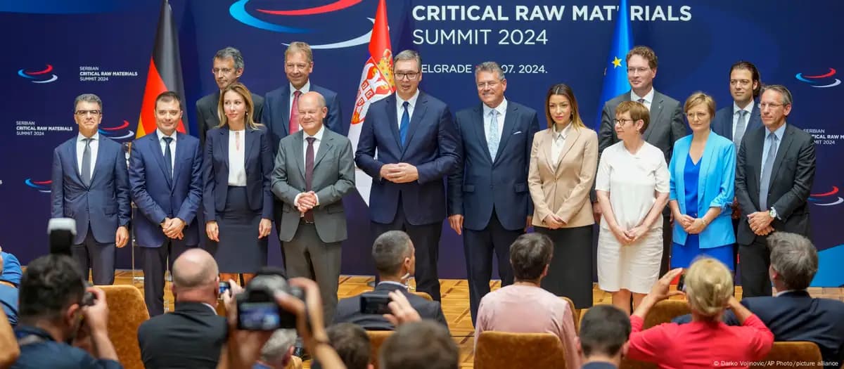 EU Serbia battery value chain