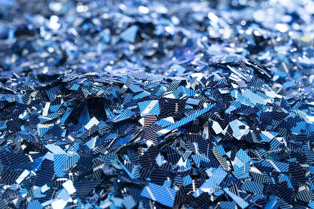 Silicon waste for solar PV